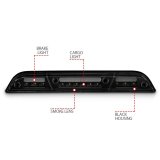 ANZO 15-20 Ford F-150 - F-450 LED Third Brake Light - Black Housing/Smoke Lens thumbnail 6