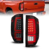 ANZO 2014-2021 Toyota Tundra LED Taillights Black Housing/Clear Lens thumbnail 3