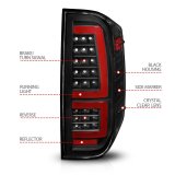 ANZO 2014-2021 Toyota Tundra LED Taillights Black Housing/Clear Lens thumbnail 8
