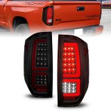 ANZO 2014-2021 Toyota Tundra LED Taillights Black Housing/Smoke Lens thumbnail 1