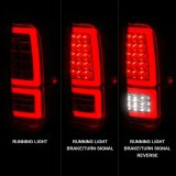 ANZO 2014-2021 Toyota Tundra LED Taillights Chrome Housing/Clear Lens thumbnail 4
