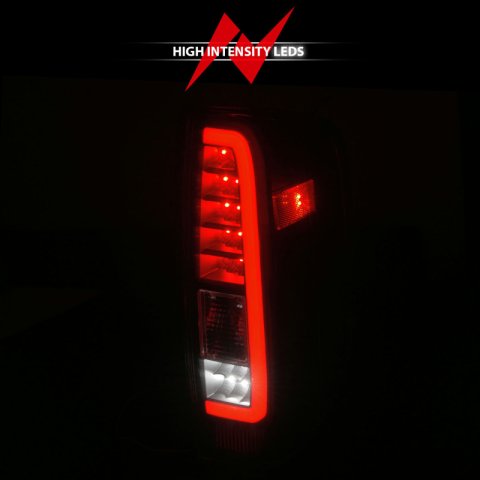 ANZO 2005-2021 Nissan Frontier LED Taillights Black Housing/Clear Lens thumbnail 8