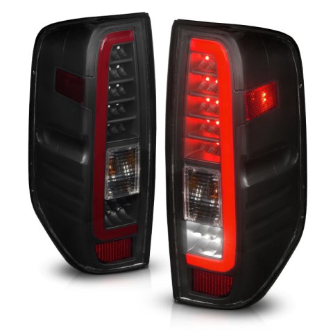 ANZO 2005-2021 Nissan Frontier LED Taillights Black Housing/Smoke Lens thumbnail 6