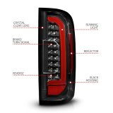 ANZO 15-21 GMC Canyon Full LED Taillights w/ Red Lightbar Black Housing/Clear Lens thumbnail 9