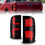 ANZO 15-19 Chevrolet Silverado 2500 HD/3500 HD LED Taillight w/ Sequential Black Housing/Smoke Lens thumbnail 3