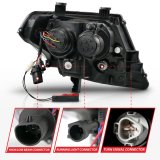 ANZO 09-20 Nissan Frontier Chrome Projector Plank Style DRL w/ Switchback & Sequential LED DRL thumbnail 4