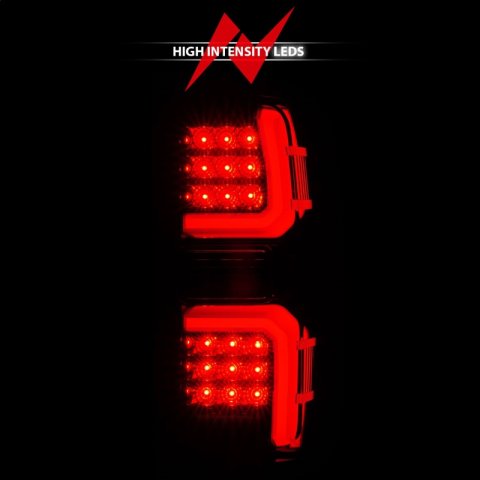 ANZO 15-19 Chevrolet Silverado 2500 HD/3500 HD LED Taillight w/ Sequential Black Housing/Clear Lens thumbnail 6