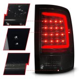 ANZO 09-18 Dodge Ram 1500 Full LED Taillights w/ Sequential Black Housing/Smoke Lens thumbnail 7