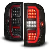ANZO 14-18 GMC Sierra 1500 Full LED Taillights Black Housing Smoke Lens (w/C Light Bars) thumbnail 4