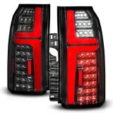 ANZO 15-20 Chevrolet Tahoe Sequential LED Tube Taillights Black thumbnail 1