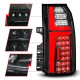ANZO 15-20 Chevrolet Tahoe Sequential LED Tube Taillights Black thumbnail 2