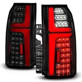 ANZO 15-20 Chevrolet Tahoe Sequential LED Tube Taillights Black thumbnail 1