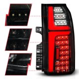 ANZO 15-20 Chevrolet Tahoe Sequential LED Tube Taillights Black thumbnail 2