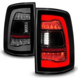 ANZO 09-18 Dodge Ram 1500 Sequential LED Taillights Smoke Black thumbnail 4
