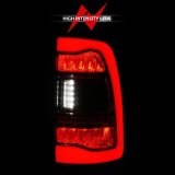 ANZO 09-18 Dodge Ram 1500 Sequential LED Taillights Smoke Black thumbnail 6