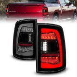 ANZO 09-18 Dodge Ram 1500 Sequential LED Taillights Smoke Black thumbnail 9