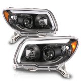 ANZO 06-09 Toyota 4 Runner Projector Headlights Plank Style - Black thumbnail 6