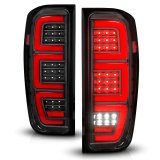 ANZO 19-23 GMC Sierra 1500/2500HD/3500HD Black Replacement Full LED Bar Tail Light thumbnail 5