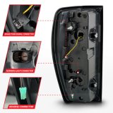 ANZO 19-23 GMC Sierra 1500/2500HD/3500HD Smoke Black Replacement Full LED Bar Tail Light thumbnail 8