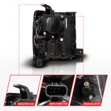 ANZO 14-15 Chevy Silverado 1500 Black Dual Switchback+Sequential LED Tube Sq. Projector Headlights thumbnail 3