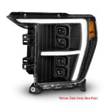 ANZO 21-23 Ford F-150 (w/Factory Halogen) Z-Series Full LED Proj Headlights - Driver Side ONLY thumbnail 1