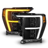ANZO 21-23 Ford F-150 (w/Factory Halogen) Z-Series Full LED Proj Headlights - Driver Side ONLY thumbnail 9