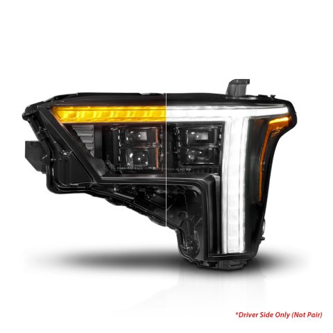 ANZO 22-24 Toyota Tundra (w/Factory LED Refl.) Z-Series Full LED Proj Headlights - Driver Side ONLY thumbnail 4
