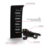 ANZO 22-24 Toyota Tundra (w/Factory LED Refl. & OE Bumper) Z-Series Full LED DRL Vent Lights - Pair thumbnail 3
