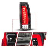 ANZO 88-99 Chevy/GMC C/K1500/2500/3500 Full LED Light Tube Taillights Black Housing Clear Lens thumbnail 6