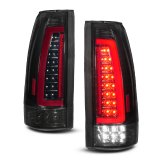 ANZO 88-99 Chevy/GMC C/K1500/2500/3500 Full LED Light Tube Taillights Black Housing Smoke Lens thumbnail 1