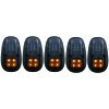 ANZO 1999-2002 Dodge Ram 3500 LED Cab Roof Light Kit Smoke 5pc thumbnail 3