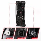 ANZO 22-24 Toyota Tundra Z-Series Full LED Tail Lights Smoke Lens Init/SeqSig- Pair thumbnail 2