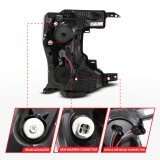 ANZO 20-22 Ford Super Duty (Halogen) Z-Series Full LED Proj Headlights SeqSig - Driver Side ONLY thumbnail 3