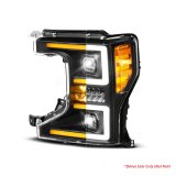 ANZO 20-22 Ford Super Duty (Halogen) Z-Series Full LED Proj Headlights SeqSig - Driver Side ONLY thumbnail 5