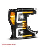ANZO 20-22 Ford Super Duty (Halogen) Z-Series Full LED Proj Headlights SeqSig - Pass. Side ONLY thumbnail 5