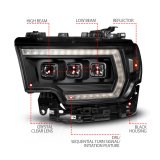 ANZO 19-24 RAM 2500/3500 Z-Series Full LED Proj Headlights DRL/Init/SeqSig - Pass. Side ONLY thumbnail 8