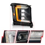 ANZO 15-20 GMC Yukon (Incl XL - Factory Halogen Models) Full LED Proj Headlights Black - Pass. Side thumbnail 4