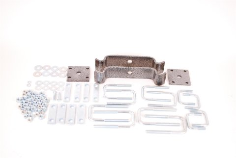 Hellwig 01-07 Chevy Silverado 3500 Hardware Kit for Load Pro Multi Leaf 2500lb/3500lb Helper Springs thumbnail 1