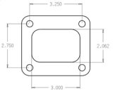 Cometic Turbo FLG T4 Garrett Exh Inlet .010in Exhaust Gasket thumbnail 4