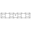 Cometic 04-09 Nissan VK56DE 5.6L V8 .064in Exhaust Gasket Set thumbnail 3
