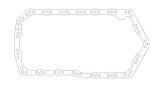 Cometic Buick V6 20 Bolt .094in KF Oil Pan Gasket thumbnail 3