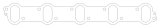 Cometic 1992+ Dodge 8.0L Viper .039in Fiber Intake Manifold Gasket thumbnail 6