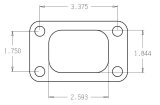 Cometic Turbo FLG T3/T4 Turbine Inlet Exhaust Gasket thumbnail 3