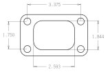 Cometic Turbo FLG T3/T4 Turbine Inlet Exhaust Gasket thumbnail 6