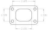 Cometic Turbo FLG T25 Garrett Turbine Inlet Exhaust Gasket thumbnail 7