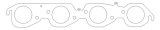Cometic GM BBC 2.250in Round Port - 030in MLS Exhaust Gasket thumbnail 2