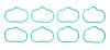 Cometic 11-14 Ford Mustang 5.0L / 15-18 Ford Mustang 5.2L Intake Manifold Gasket Set thumbnail 3