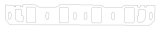 Cometic Ford N351 .060in KF Valve Cover Gasket *Pair thumbnail 5