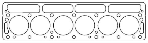 Cometic Triumph TR6 HD 76mm .080 inch Copper Head Gasket