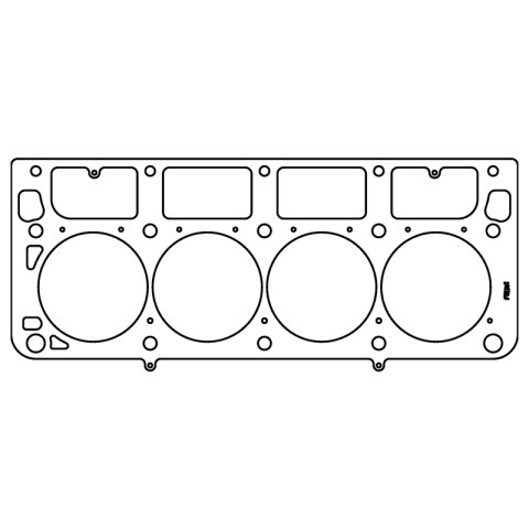 Cometic ChevroletLS1/LS2/LS3/LS6 Gen-III/IV SBC V8 4.200 mm Bore .040in MLS Cylinder Head Gasket thumbnail 2